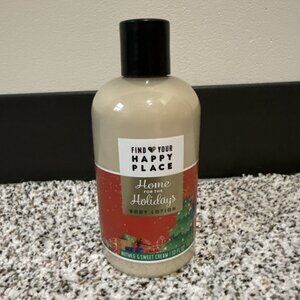 Find Your Happy Place Home for Holidays Nutmeg & Sweet Cream 10oz Body Lotion